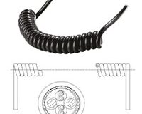 Coiled Cable